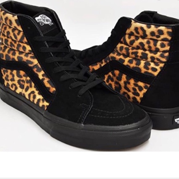 vans leopard sk8 hi